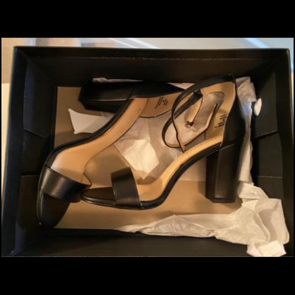Black Michael Shannon Sandals